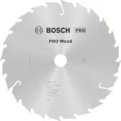 Bosch PRO Wood Kreissägeblatt, 190 x 2.4 x 20 mm