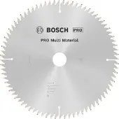 Bosch 254x3.2/2.5x30d 80tr-f Multimaterial-kreissägeblatt