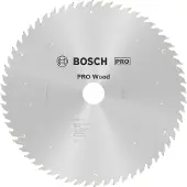 Bosch RUNDSAVKLINGE ACCU STD TRÆ 254X30MM 60T