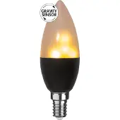 Star Trading LED-Kerzenlampe E14 Flame lamp 1.800K
