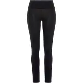 Vivance Leggings , Damen, Gr. 36/38, N-Gr, schwarz, Single Jersey, Obermaterial: 95% Baumwolle, 5% Elasthan, unifarben, Basic, skinny fit, Hosen Leggings, mit zwei Handytaschen, Topseller