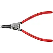 Knipex 46 11 G4, Circlip, Chromium-vanadium steel, Kunststoff, Rot
