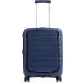 Roncato B-Flying Kabinentrolley mit Vordertasche und USB-Anschluss, erweiterbar 55cm Blu Notte