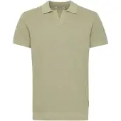 Casual Friday Poloshirt "Poloshirt CFMateo", Herren, Gr. XL, grün (tea), Obermaterial: 70% Baumwolle CO. 30% Leinen LI., Shirts Poloshirt