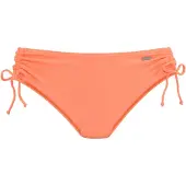 Venice beach Bikini-Hose "Lucky", Damen, Gr. 38, N-Gr, rot (lachs), Recycling-Polyamid, Strukturmuster, Badehosen Bikini-Hose, aus gerippter Strukturware