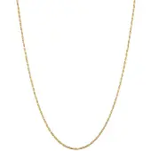 KUZZOI Silberkette "Halskette Herren Kordelkette Gedreht Twisted 925 Silber" Gr. 55, gold, Halsketten, Herren, ohne Stein, Silber 925 (Sterlingsilber), Silberkette
