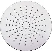 Schutte Kopfbrause SCHÜTTE "Le Mans", grau (chromfarben), B:25cm T:25cm, Duschköpfe, Kopfbrause, Duschkopf, Regendusche Ø 25cm, Chrom