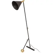 Kayoom Stehlampe "Stehlampe Celeste 225", gold (schwarz, gold), 1, H: 144cm, 1 Stk., Leuchten, harmonisch, modern, vielseitig kombinierbar, Stehlampe