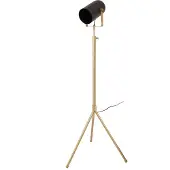 Kayoom Stehlampe "Stehlampe Celeste 325", gold (schwarz, gold), 1, H: 133cm, 1 Stk., Leuchten, modern, hochwertig, justierbar, Stehlampe