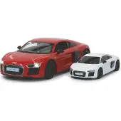 Jamara RC-Auto "Deluxe Cars, Audi R8 2015, 1:24, weiss 2,4GHz", weiß, Fernlenkfahrzeuge, KinderB:8,7cm H:5,5cm T:18,5cm, RC-Auto, B:8,7cm H:5,5cm T:18,5cm