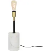 Kayoom Stehlampe "Stehlampe Caramia 287", weiß (weiß, messing, schwarz), 1, Ø 12cm H: 40cm, 1 Stk., Leuchten, modern, stilvoll, Stehlampe