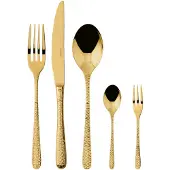 Sambonet Venezia Edelstahl/PVD Gold Besteck 30tlg.Vh. S0200-S00017-S1896 52765GN1
