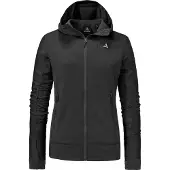 Schöffel Fleece Hoody Style Blaueis Women schwarz (9990) 40