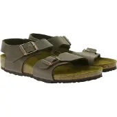 Birkenstock - Kid's New York Birkibuc - Sandalen Gr 33 - Narrow braun