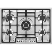 Smeg Pgf75-4 75 Cm Gasherd 5 Brennern