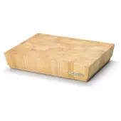 Continenta Schneidebrett , braun (holzfarben), B:30cm H:7,5cm L:40cm, Massivholz, Schneidebretter, Schneidebrett, Hackbrett, Stirnholz 40x30x7,5cm
