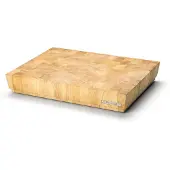 Continenta Schneidebrett , braun (holzfarben), B:36cm H:7,5cm L:48cm, Massivholz, Schneidebretter, Schneidebrett, Hackbrett, Stirnholz 40x30x7,5cm