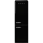 Smeg FAB32RBL6 Kühl- und Gefrierkombination Freistehend 331 l Schwarz