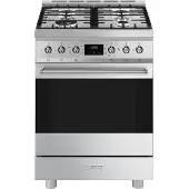 Smeg Sinfonia 60x60 Cm Gasherd Mit Backofen 4 Brennern