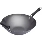 Kitchencraft Wof Oriental 36 Cm Wok Schwarz Schwarz One Size