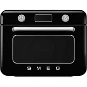 Smeg COF01BLEU Mini-Backofen Vintage, schwarz