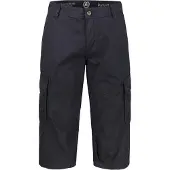 Lerros Bermudas "Cargo-Longbermuda", Herren, Gr. 38, blau (blau night), 100% Baumwolle, Hosen Bermudas
