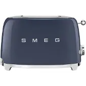 Smeg TSF01NBEU Toaster 6 2 Scheiben 950 W Blau, Chrom