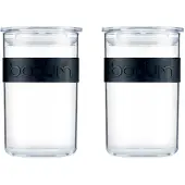 Bodum Vorratsdose Presso Black 600 ml (Set von 2)