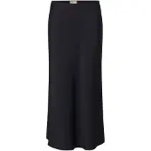 Vera Mont Satinrock wadenlang in Schwarz | Gr.: 38