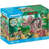 Playmobil - Triceratops Family (71821)