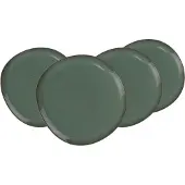 Villeroy & boch Servierplatte "Servierplatten Lave ø 32 cm 4er Set", grün (vert), Steingut, LIKE. BY , Servierplatten, Servierplatte