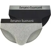 Bruno Banani Sportslip 2Pack Flowing | M | Grau