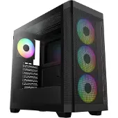 Gamdias Athena M3 GAMING Miditower Black 4x120mm ARGB retail - Midi/Minitower - ATX
