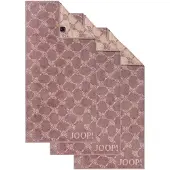 JOOP! Handtuch JOOP "Handtuch Classic / Infinity / Signature 3er Pack", pink (rosa cornflower), B:50cm, Obermaterial: 100% Baumwolle CO., Handtücher, Handtuch