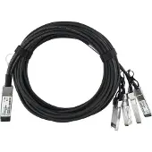 BlueOptics Raisecom EQP4-4/1-C BlueLAN SC253501K1M30 passives 40GBASE-CR4 QSFP auf 4x10GBASE-CR SFP+ Direct Attach Breakout Kabel, 1 Meter