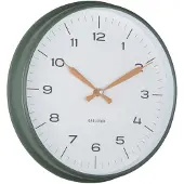 Karlsson - Wanduhr Modern Factory - Dschungelgrün - Ø30cm