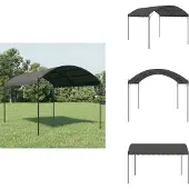 vidaXL Pavillon 3x4 m Anthrazit - Pavillons & Partyzelte
