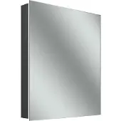 Schneider STYLE TW LED-Lichtspiegelschrank, 1 Doppelspiegeltür, Steckdose links, 51,5x71,5x12cm, 194.051.02.44, Ausführung: EU-Norm/Korpus schwarz matt