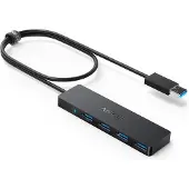 Anker Innovations A7516016, USB 3.2 Gen 1 (3.1 Gen 1) Type-A, USB 3.2 Gen 1 (3.1 Gen 1) Type-A, 5000 Mbit/s, Schwarz, Rundkabel, USB