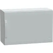 Schneider Electric Polyestergehäuse bodenst. PLA komplett abgedichtet 500x750x320mm IP65, Volltür NSYPLA573G