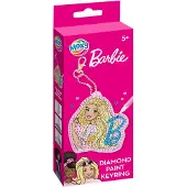 Creative Craft Lab Eine kreative Bastelgruppe stellt Ihren eigenen Barbie-Schlüsselanhänger mit Diamantmalerei her