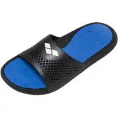 Arena Herren Badeschlappen Bruno 004372-103 43 - Black-Turq-Black - 43