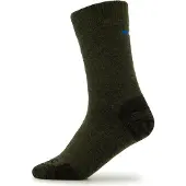 Stoic - Merino Hiking Crew Socks - Wandersocken Gr 36-38 oliv/schwarz