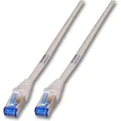 Efbe-Schott K5535GR.10 RJ45 Patchkabel Cat.6A S/FTP PVC UL grau 10m K5535GR10