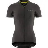 Craft - Women's ADV Endur Jersey - Radtrikot Gr M grau/schwarz