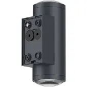 LCD LED-Außenwandleuchte 5156, 2 x 9 W, up & down, graphit, Alu