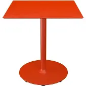 Houe Tisch Pico rot, Designer Hans Thyge & Co., 70x74x70 cm