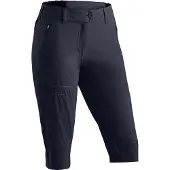 Maier Sports Outdoorhose "Lulaka Capri Loop" Damen Wanderhose, elastische Funktionshose mit 3 Taschen, Regular Fit