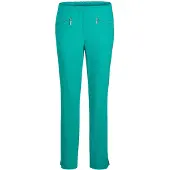 Goldner 7/8-Hose "Kurzgröße Stretchhose LOUISA, dehnbar & mit Taschen", Damen, Gr. 26, K-Gr, grün, Obermaterial: 67% Baumwolle CO. 28% Polyamid PA. 5% Elasthan EL., normal, Hosen 7/8-Hose, Ohne