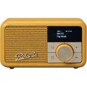 Roberts Revival Petite 2, Tragbar, Analog & Digital, DAB, DAB+, FM, USB Typ-C, Gelb, Tasten